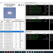 Hinter SkyCAM-5 steht eine komplexe Software-Architektur. Hier der Client mit den Reports über die Beobachtungen und deren Klassifizierung.